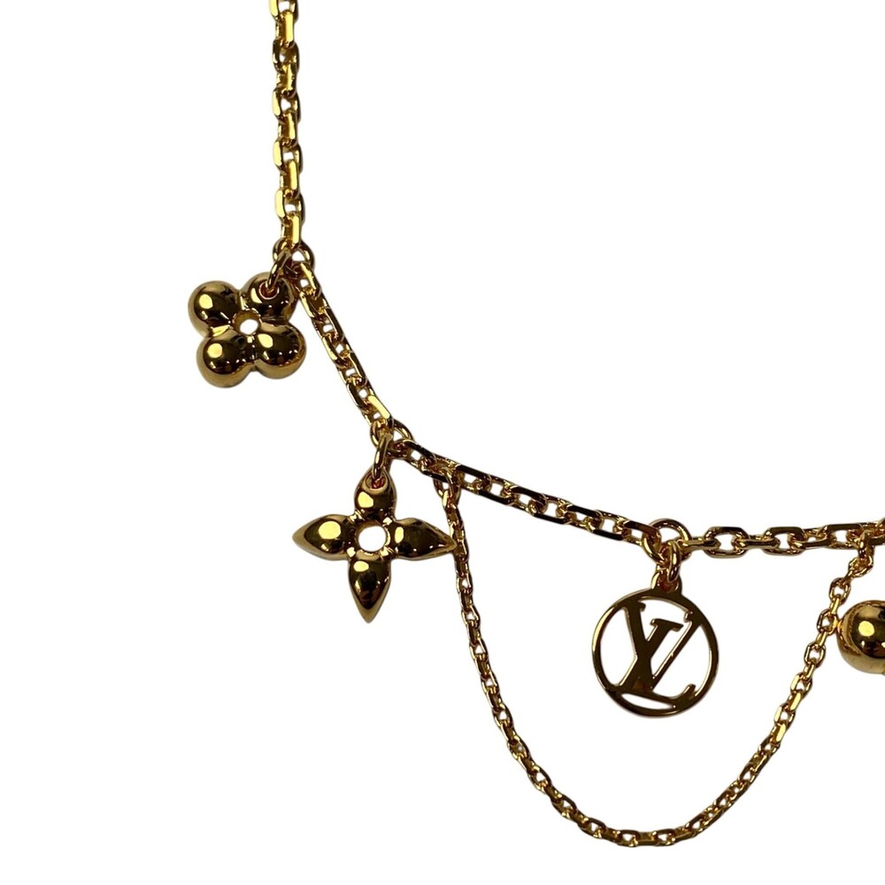 LOUIS VUITTON Gold Charm Bracelet - Picture 5 of 16